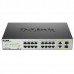 Коммутатор D-Link DES-1018MP/A1A 16x100Mb 16PoE неуправляемый