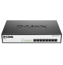 Коммутатор D-Link DES-1008P+ неуправляемый коммутатор с 8 портами 10/100Base-TX с поддержкой PoE                                                                                                                                                          