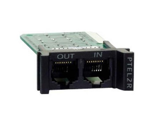 Сетевой фильтр APC PTEL2R REPLACEABLE, RACKMOUNT, 1U, 2 LINE TELCO SURGE PROTECTION MODULE