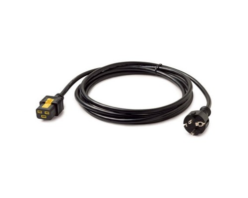 Кабель APC Power Cord, Locking C19 to CEE/7 Schuko, 3.0m