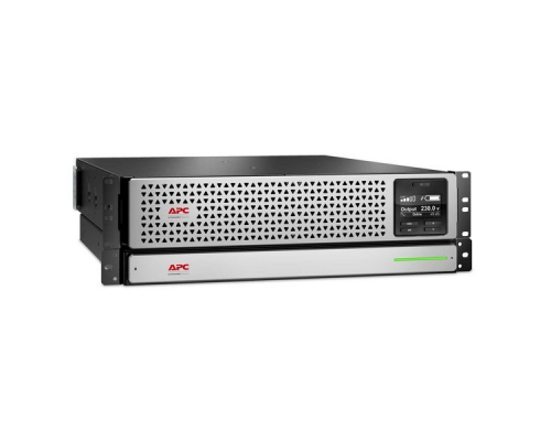 ИБП APC Smart-UPS SRT SRTL1500RMXLI-NC (1500VA/1350W, Rack 3U, LCD, USB, SmartSlot) + NetCard