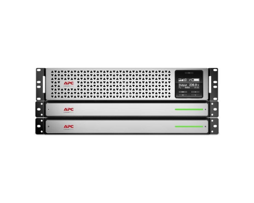 ИБП APC Smart-UPS SRT SRTL1500RMXLI-NC (1500VA/1350W, Rack 3U, LCD, USB, SmartSlot) + NetCard