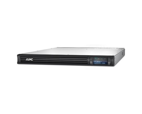 ИБП APC Smart-UPS SMT1500RMI1U (1500VA/1000W, LCD, RM 1U, USB, SmartSlot, 4*IEC)