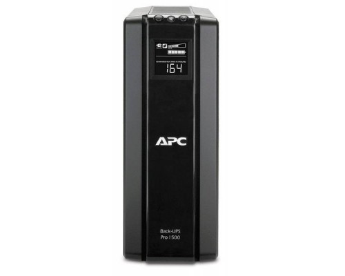 ИБП APC Back-UPS Pro BR1500G-RS (1500VA/865W, LCD, USB, 6*Schuko )