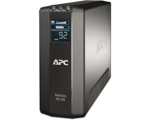 ИБП APC Back-UPS Pro BR550GI (550VA/330W, LCD, USB, 6*IEC )