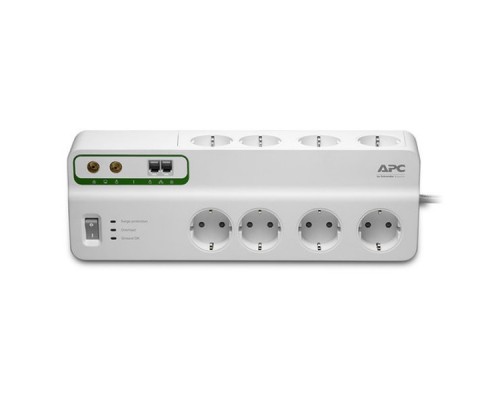 Сетевой фильтр APC Surge Protector PMF83VT-RS (8 розеток, 3м)