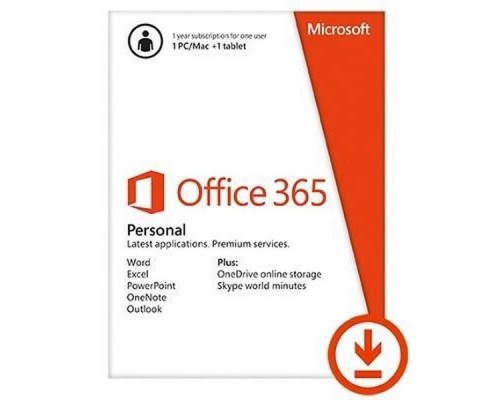 ПО Office 365 Personal 32/64 AllLngSub PKLic 1YR Online CEE C2R NR QQ2-00004