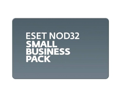 ПО ESET NOD32 SMALL Business Pack sale for 5 user NOD32-SBP-NS(CARD)-1-5