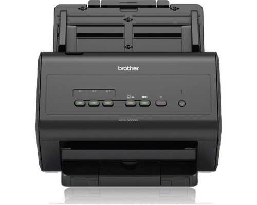 Сканер Brother ADS-3000N (A4, 600x600 т/д, 50 стр, Duplex, WLAN)