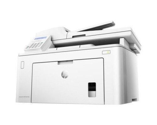 Лазерное МФУ HP LaserJet Pro MFP M227fdn (p/c/s/f, A4, 1200dpi, 28ppm, 256Mb, 2 trays 250+10, Duplex, ADF 35 sheets, USB/Eth/NFC, Flatbed, white, Cartridge 1600 pages in box, 1 warr)