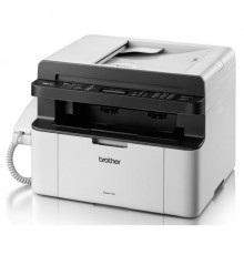 МФУ Brother MFC-1815R, A4, 16Мб, 20cтр/мин, GDI, факс, трубка, ADF10, USB, лоток 150л, старт.картрид                                                                                                                                                      