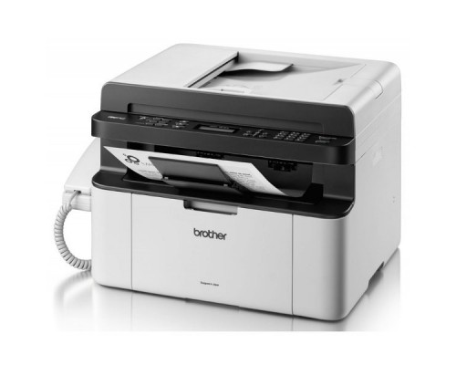 МФУ Brother MFC-1815R, A4, 16Мб, 20cтр/мин, GDI, факс, трубка, ADF10, USB, лоток 150л, старт.картрид