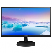 Монитор 23,8 Philips 243V7QSB 1920x1080 IPS LED 16:9 8ms VGA DVI-D 10M:1 178/178 250cd Black*243V7QSB/00                                                                                                                                                  