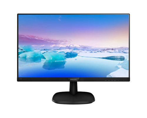 Монитор 23,8 Philips 243V7QSB 1920x1080 IPS LED 16:9 8ms VGA DVI-D 10M:1 178/178 250cd Black*243V7QSB/00