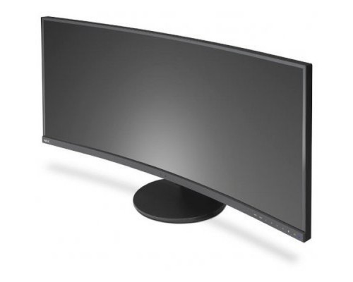 Монитор LCD 34'' [21:9] 3440x1440 VA, nonGLARE, 300cd/m2, H178°/V178°, 1000:1, 4ms, HDMI x2, DP x2, USB-Hub, Height adj., Pivot, Tilt, HAS, Swivel, 3Y, Black