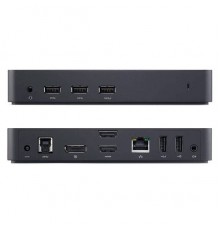 Док-станция Dell USB 3.0 Ultra HD Triple Video Docking Station D3100 452-BBOT                                                                                                                                                                             