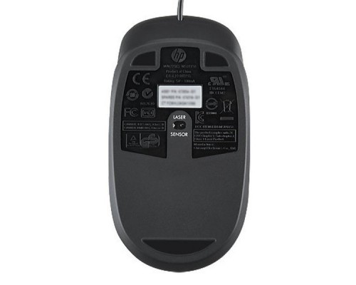 Мышь HP QY778AA черный оптическая (1000dpi) USB (2but)