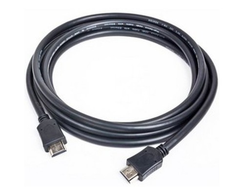 Кабель HDMI Cablexpert CC-HDMI4-15, 4.5м, v2.0, 19M/19M, черный, позол.разъемы, экран, пакет