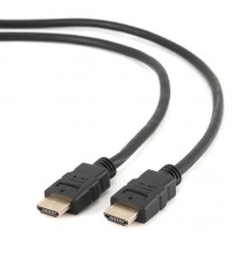 Кабель HDMI Cablexpert CC-HDMI4-6, 1.8м, v1.4, 19M/19M, черный, позол.разъемы, экран, пакет                                                                                                                                                               