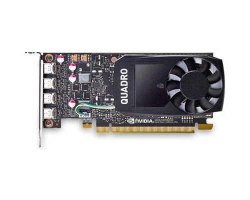 Видеокарта NVIDIA Quadro P1000 4GB Kit w/2 Adapters 1ME01AA