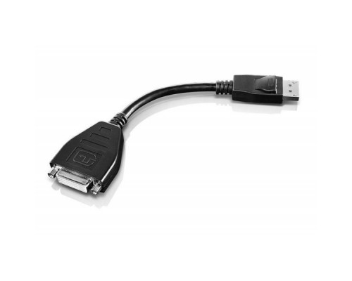 Переходник Lenovo 45J7915 DVI-D (m) DisplayPort (m) 0.2м черный