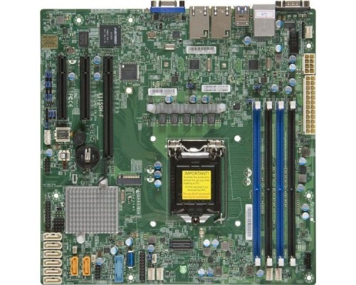 Серверная плата SuperMicro MBD-X11SSH-F-O S1151