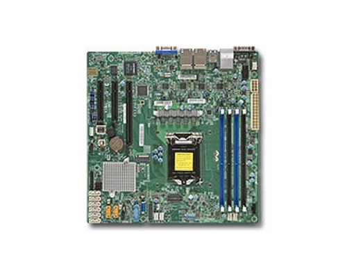 Серверная плата SuperMicro MBD-X11SSH-LN4F-O S1151