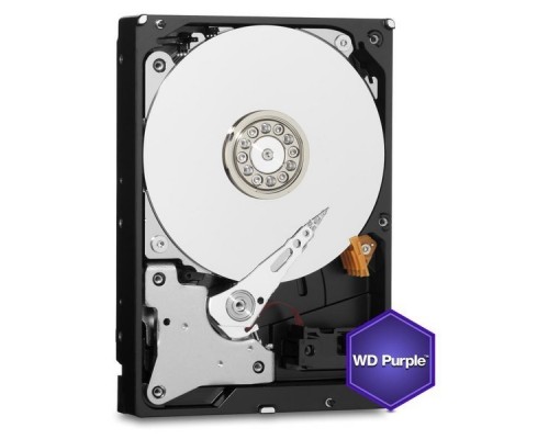Жесткий диск HDD WD SATA3 1Tb Purple Video IntelliPower 64Mb