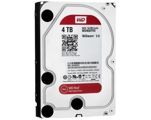 Жесткий диск 4.0 Tb SATA-III WD Red WD40EFRX IntelliPower 64Mb