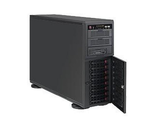 Серверный корпус SuperMicro CSE-743TQ-865B-SQ Black 4U Rackmount Chassis, 8x 3.5