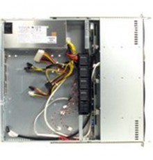 Серверный корпус SuperMicro CSE-813MTQ-350CB Black 4xHotSwapSAS/SATA, ATX 350W 1U RM                                                                                                                                                                      