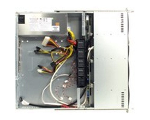 Серверный корпус SuperMicro CSE-813MTQ-350CB Black 4xHotSwapSAS/SATA, ATX 350W 1U RM