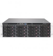 Корпус SuperMicro CSE-836BE1C-R1K03JBOD 3U SC836B 16 Drive JBOD W/Single Expander, Redundant 1KW                                                                                                                                                          