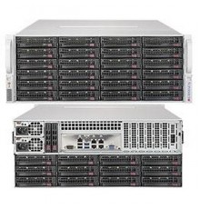 Платформа SuperMicro 6049P-E1CR36H noCPU(2)Scalable/TDP 70-205W/ no DIMM(16)/ 3108RAID HDD(36)LFF/ 2x10Gbe/ 5xFH/ 2x1200W                                                                                                                                 