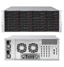 Платформа системного блока SSG-6049P-E1CR24L 4U Rackmount  CSE-846BE1C-R1K23B  X11DPH-T 10xSATA3 ports; RAID 0,1,5,10                                                                                                                                     