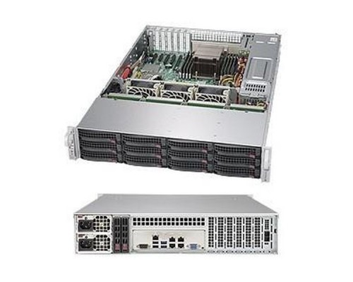 Платформа системного блока SSG-6028R-E1CR12L X10DRH-IT, CSE-826BTS-R920LPBP-1