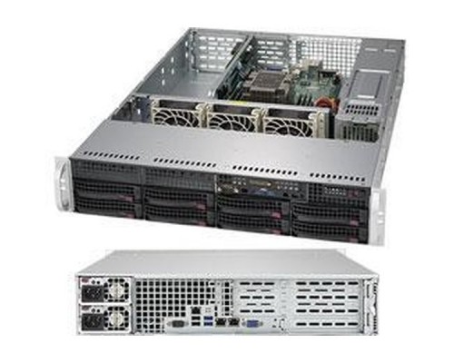 Платформа системного блока SYS-5029P-WTR 2U Rackmount  CSE-825TQC-R500WB  X11SPW-TF  SATA3; RAID 0, 1, 5, 10