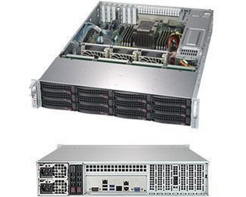 Серверная платформа 2U SAS/SATA SSG-5029P-E1CTR12L SUPERMICRO