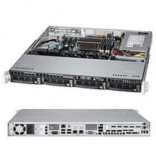 Сервер.платформа SuperMicro SYS-5018D-MTF (1U/LGA1150/iC224/4xDDR3/4x3.5 SATA/IPMI/VGA/2Glan/350W)                                                                                                                                                        