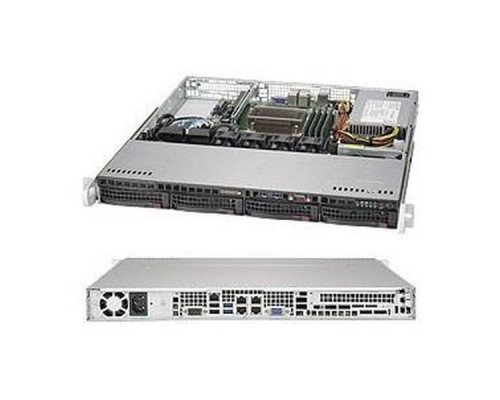 Платформа системного блока SYS-5019S-MN4, X11SSH-LN4F, 813MFTQ-350CB