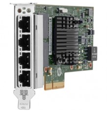 Контроллер HP Ethernet Adapter, 366T, 4x1Gb, PCIe(2.1), Intel, for Gen9 servers                                                                                                                                                                           