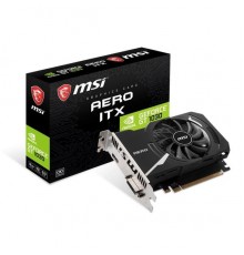 Видеокарта MSI PCIE16 GT1030 2GB GDDR4 GT 1030 AERO ITX 2GD4 OC                                                                                                                                                                                           