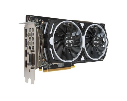 Видеокарта PCIE16 RX 580 8GB GDDR5 RX 580 ARMOR 8G OC MSI