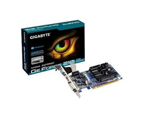 Видеокарта PCIE16 210 1GB GDDR3 GV-N210D3-1GI V6.0 GIGABYTE