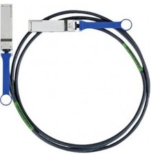 Пассивный медный кабель Mellanox MC2207130-001 passive copper cable, VPI, up to 56Gb/s, QSFP, 1m                                                                                                                                                          