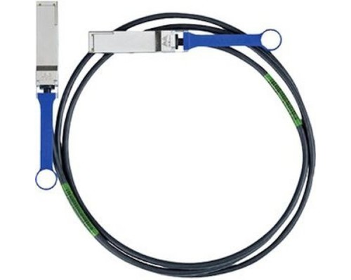 Пассивный медный кабель Mellanox MC2207130-001 passive copper cable, VPI, up to 56Gb/s, QSFP, 1m