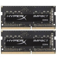 Модуль памяти Kingston SO-DIMM DDR4 32GB 2666MHz  CL15  (Kit of 2) HyperX Impact, EAN: '740617265392                                                                                                                                                      