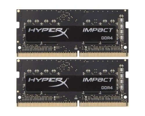 Модуль памяти Kingston SO-DIMM DDR4 32GB 2666MHz  CL15  (Kit of 2) HyperX Impact, EAN: '740617265392