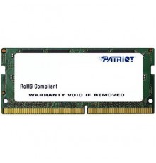 Модуль памяти SODIMM DDR4  8GB PC4-17000 Patriot PSD48G213381S CL15                                                                                                                                                                                       