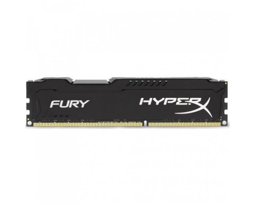 Модуль памяти DIMM DDR3  4GB PC3-10600 Kingston HyperX Fury Black Series HX313C9FB/4